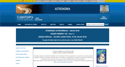 Desktop Screenshot of momentoastronomico.com.br